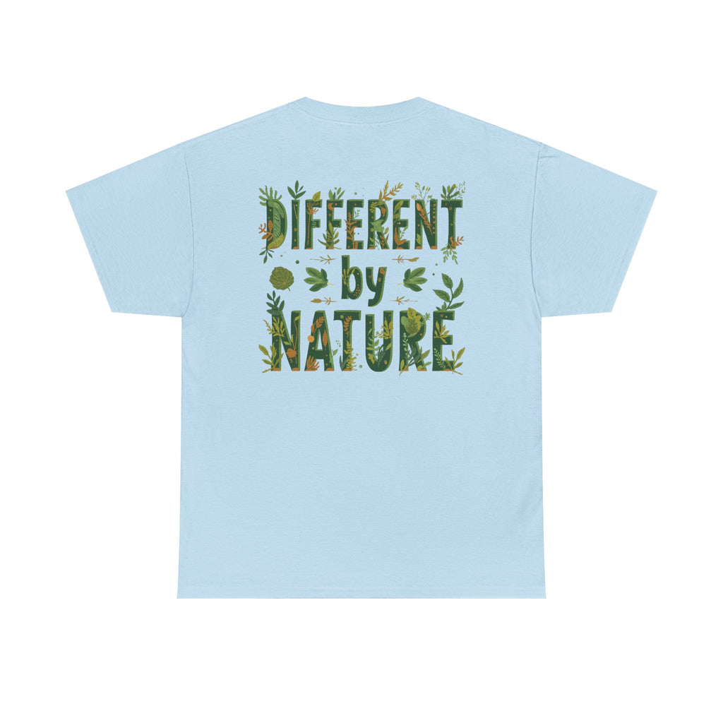 Different By Nature T-Shirt — Botanical Graphic Tee