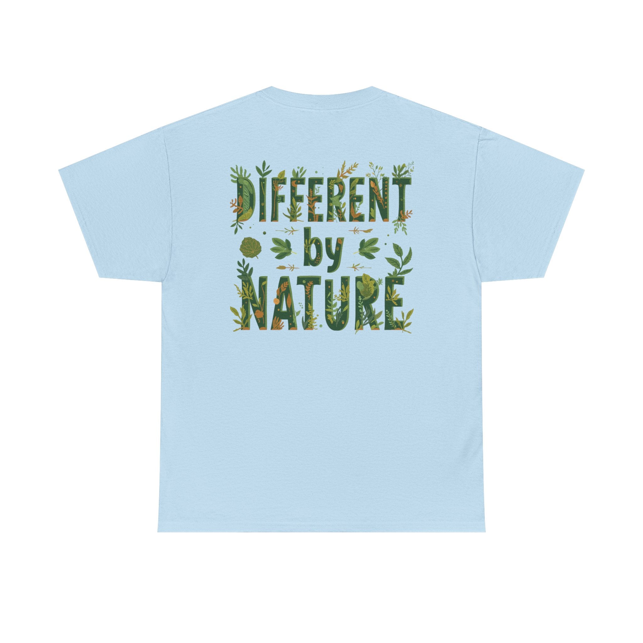 Different By Nature T-Shirt — Botanical Graphic Tee
