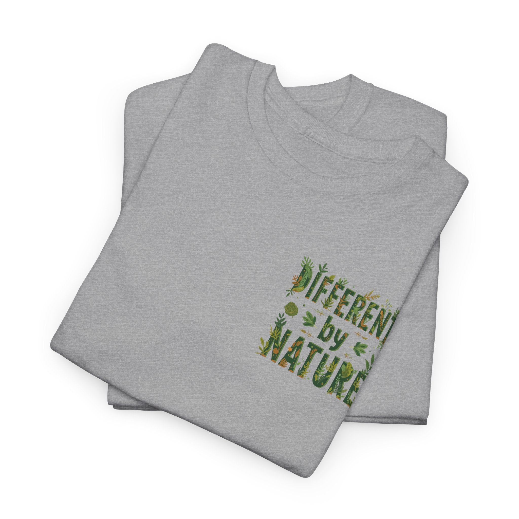 Different By Nature T-Shirt — Botanical Graphic Tee