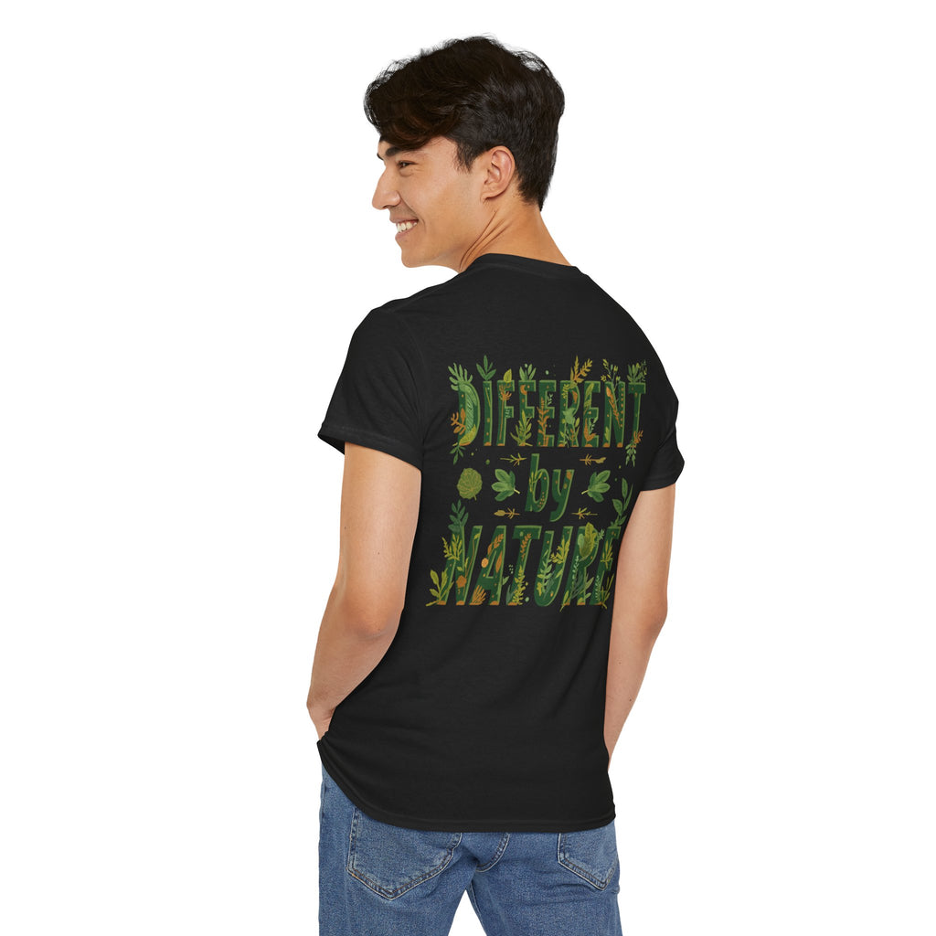 Different By Nature T-Shirt — Botanical Graphic Tee