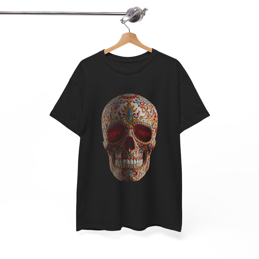 Sugar Skull T-Shirt — Day of the Dead Floral Skull Tee