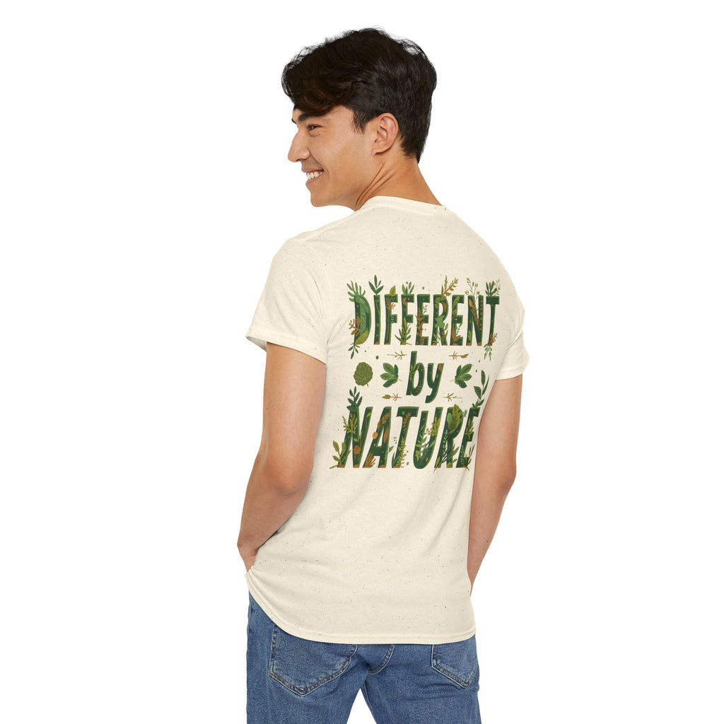 Different By Nature T-Shirt — Botanical Graphic Tee