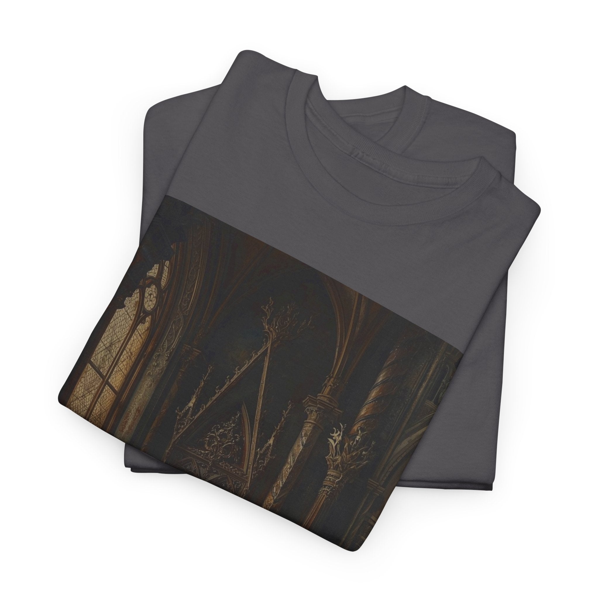 Gothic Cathedral Candlelight T-Shirt