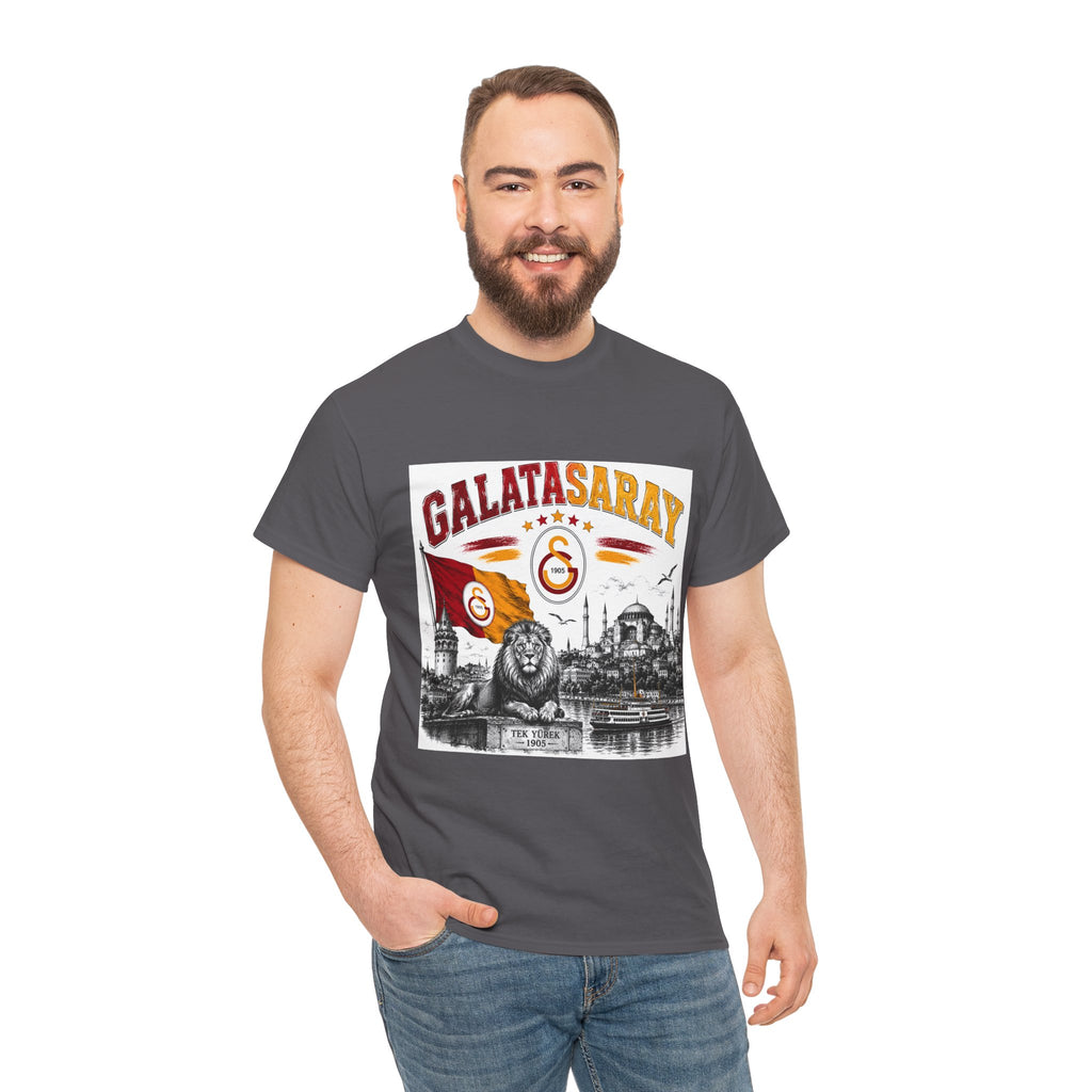 Galatasaray Istanbul Lion T-Shirt – Vintage Soccer Fan Tee