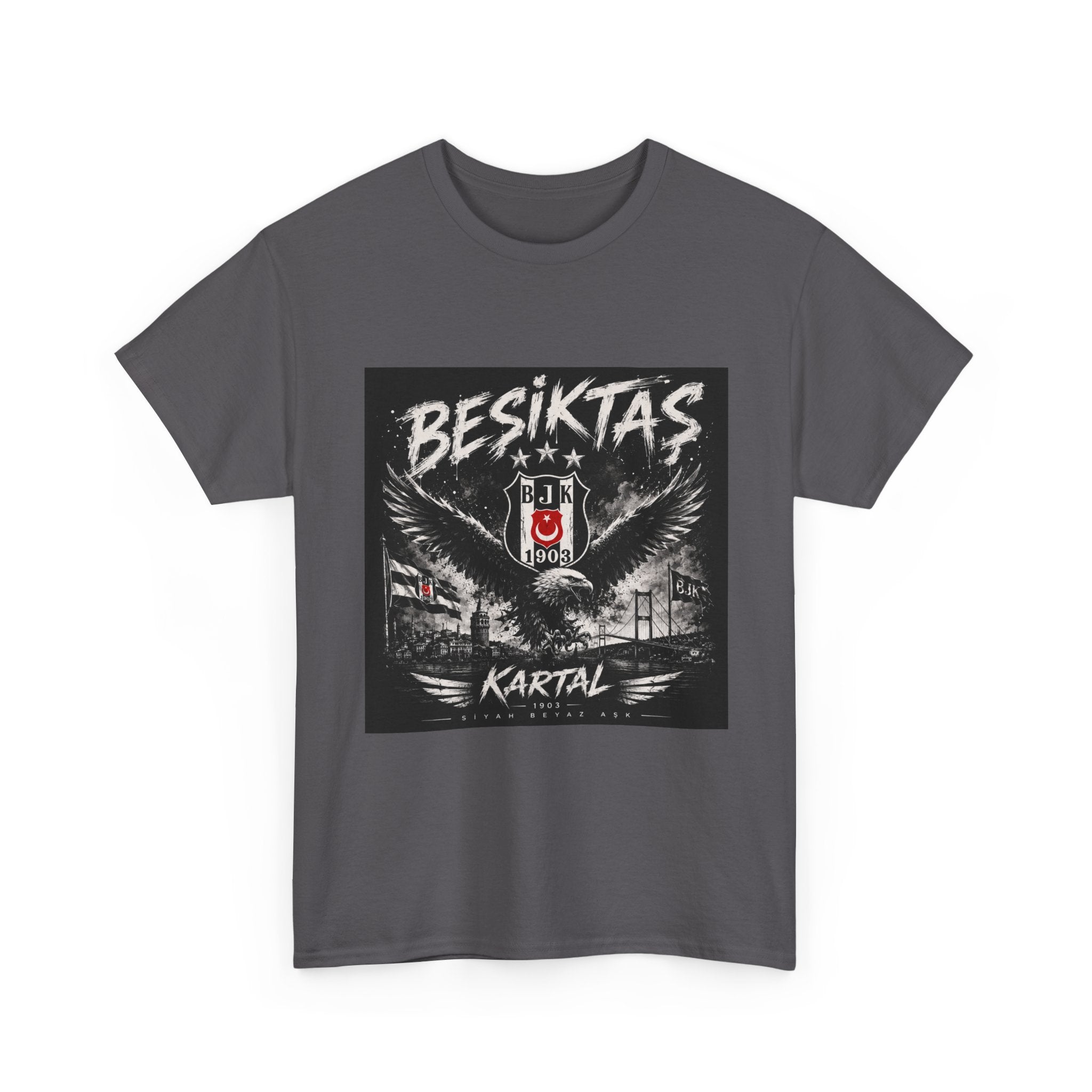 Beşiktaş Kartal T‑Shirt — Turkish Football Club Graphic Tee