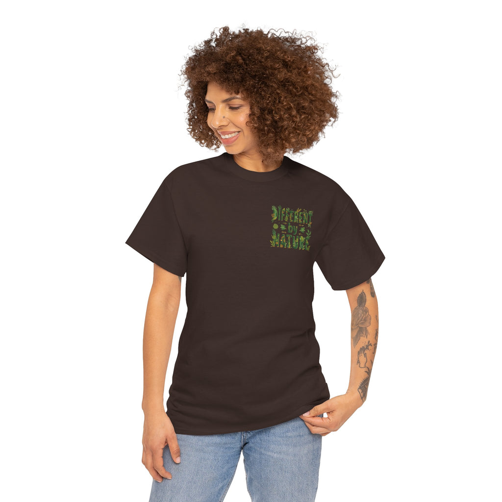 Different By Nature T-Shirt — Botanical Graphic Tee