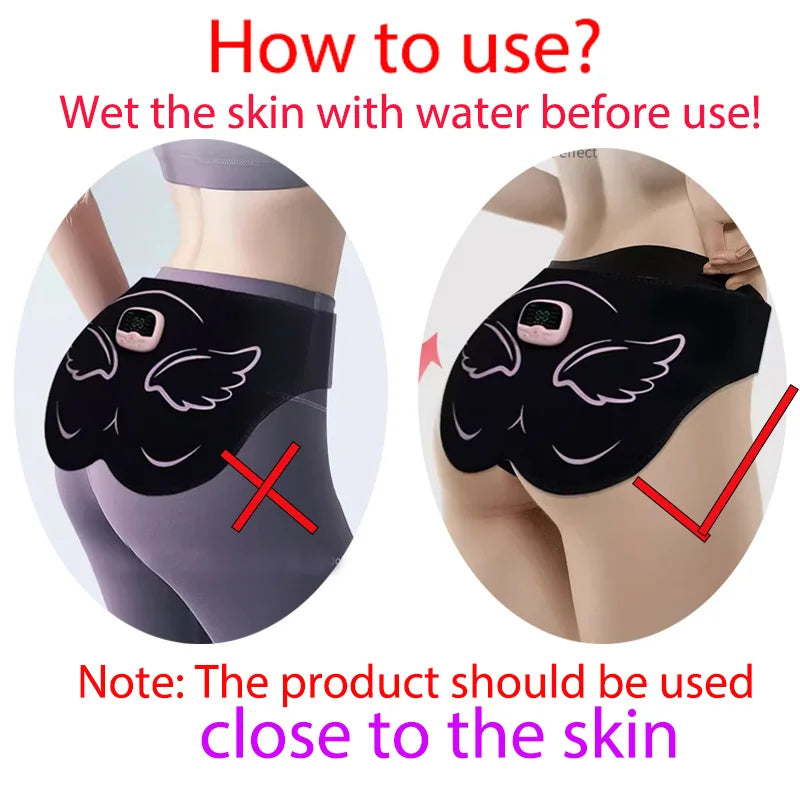 Electric EMS Hips Trainer Butt Muscle Stimulator with Remote Control Buttocks Toner Lifting Body Shaping Slim Fitness Equipment