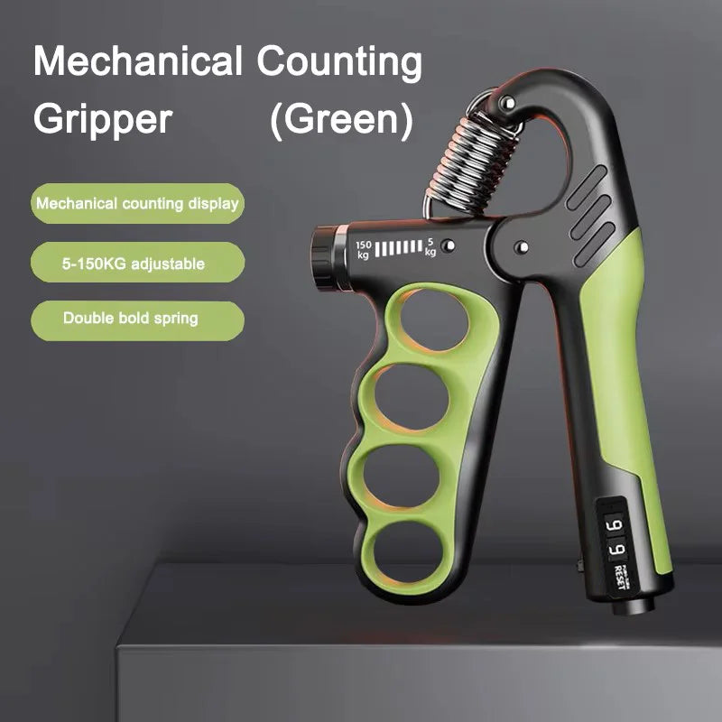 5-150kg Adjustable Grip Strength Trainer for Rehabilitation Training, Muscle Enhancement, Strength Training, Hand Gripper