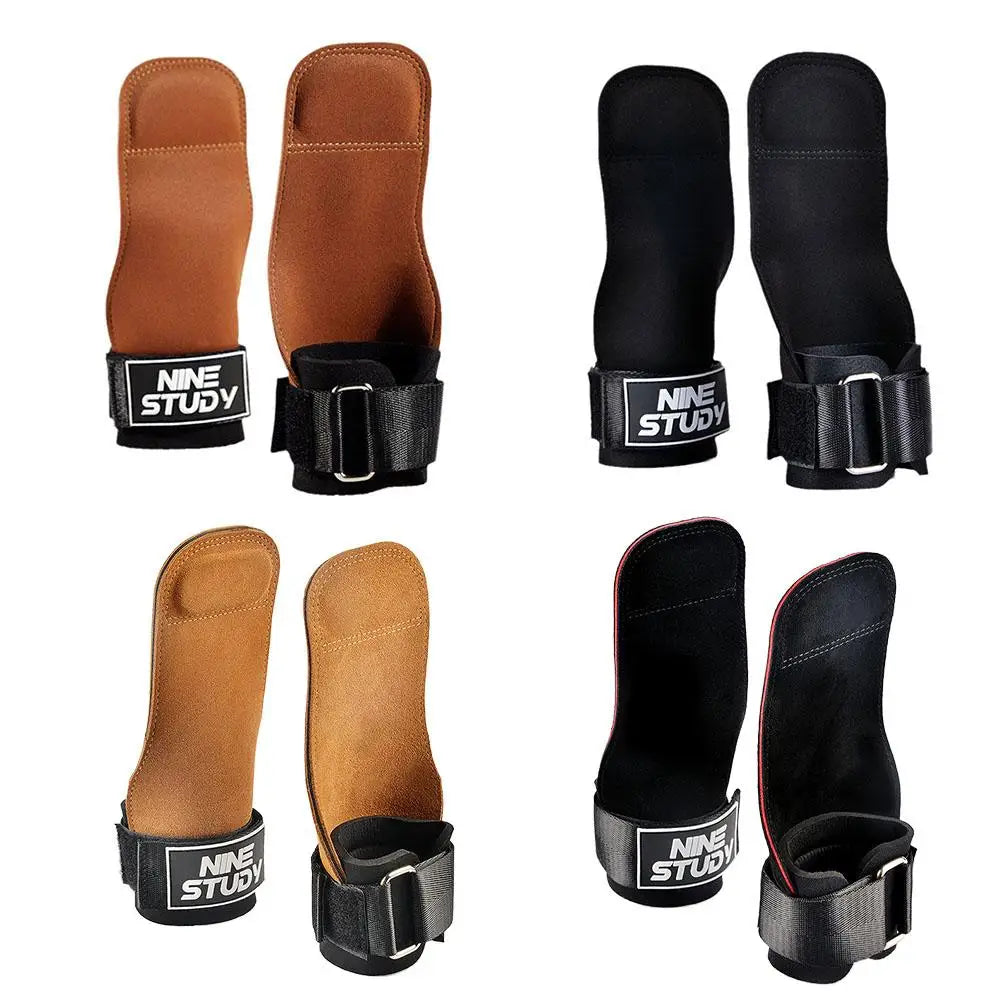 Gym Gloves Fitness Hand Palm Protection Equipment Anti-Slip Wear-Resistant Wrist Protection Hard Pull Grip Strength Gloves