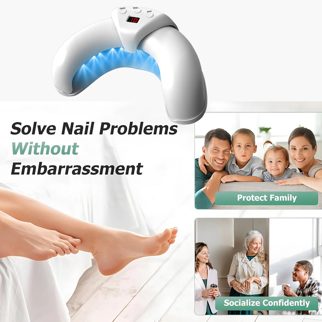 Nail Fungus Laser Treatment Device Repair Toenail Fingernail Fungus Treat Onychomycosis Therapy Cure Machine Effectively Remove