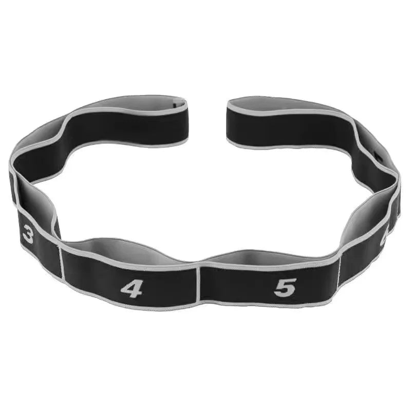 Yoga Stretch Resistance Bands Adult High Elasticity Multi-Segment Belt Yoga Assisted Stretching Belt Yoga Fitness Products