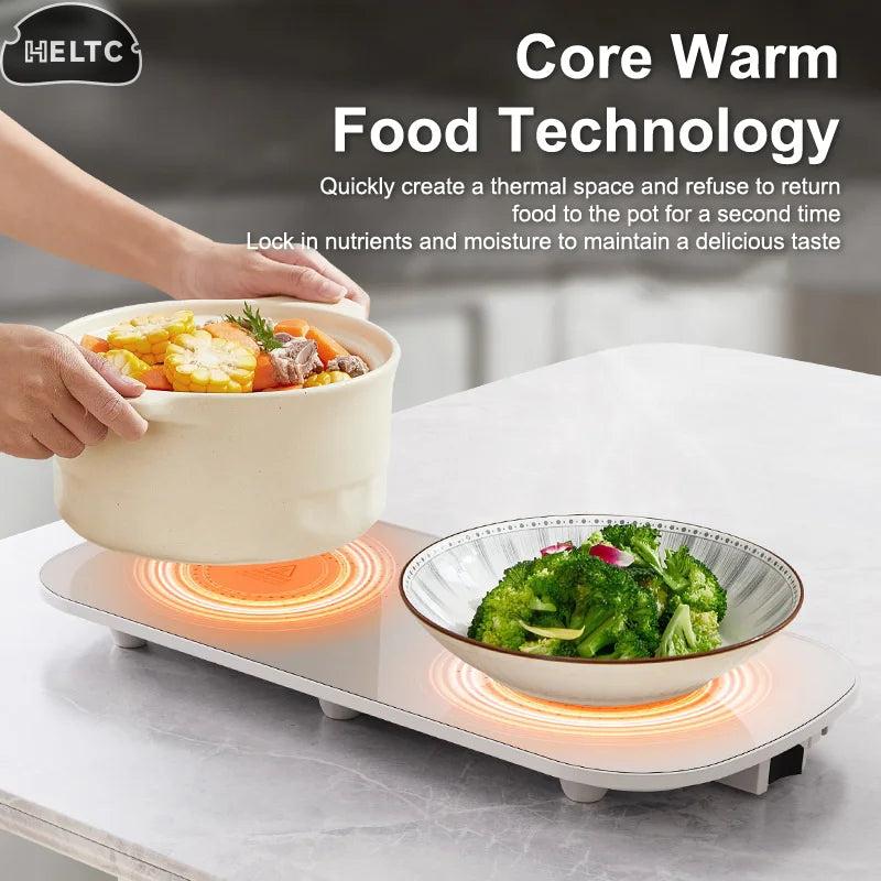 Multifunctional Electric Warming Tray Food Constant Temperature Warm Plate Fast Full Surface Heating Food Warm Dishes