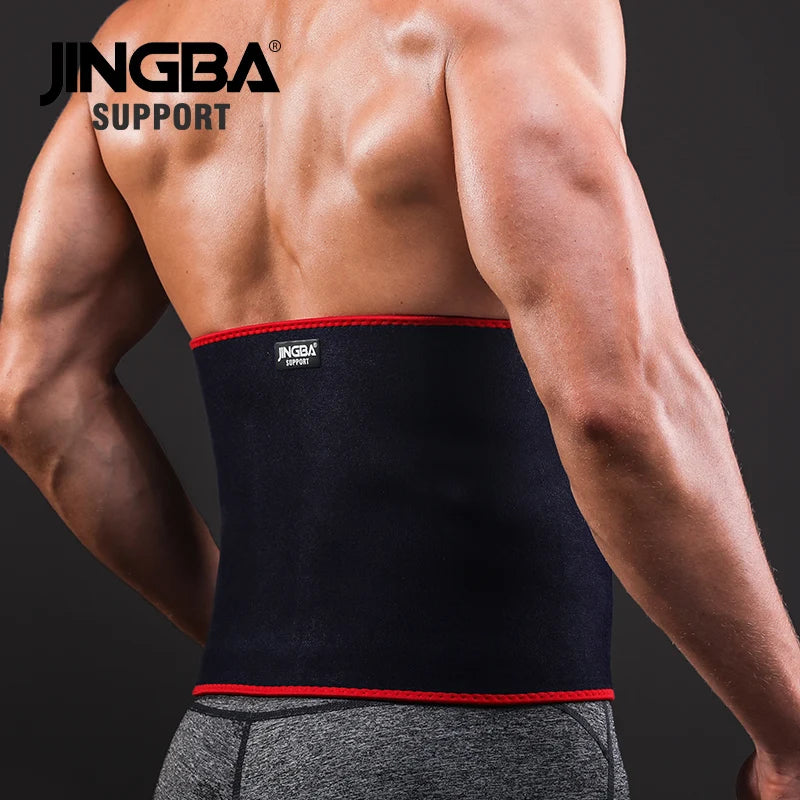 JINGBA SUPPORT Adjustable Modeling Body Corset Shaper Waist Trimmer Slim Fit Abdominal Waist Sweat Belt