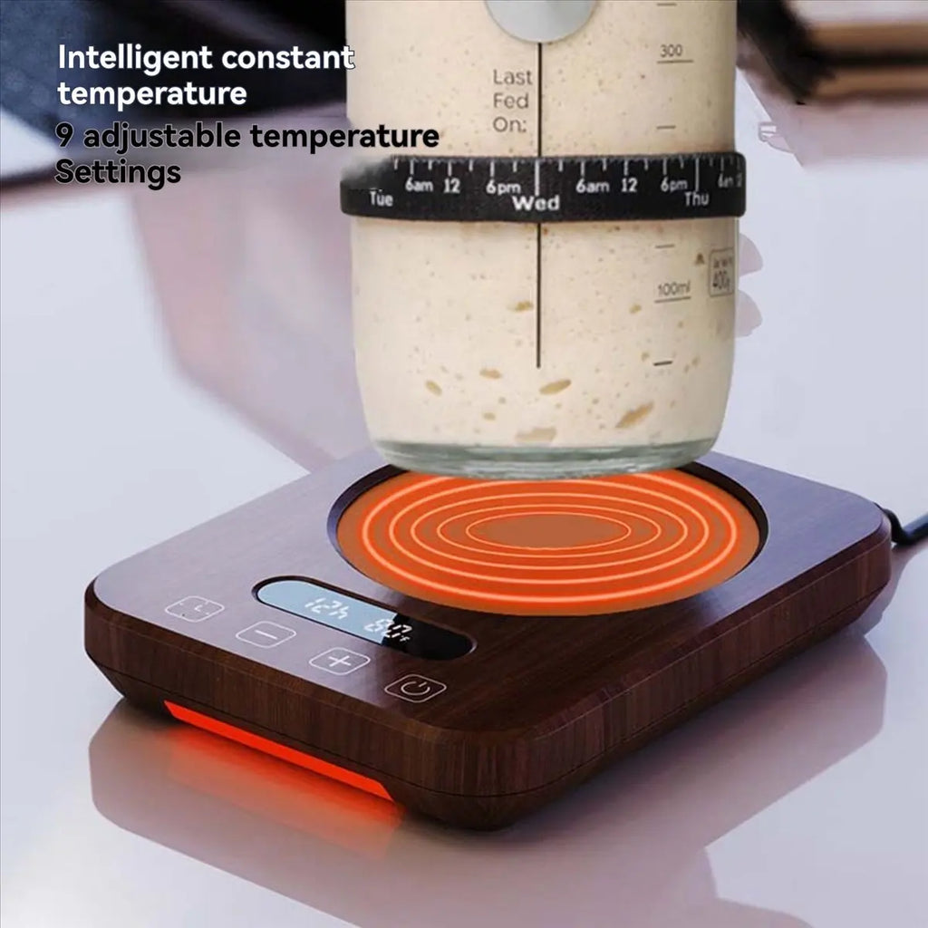A04V Electric Sourdough Warmer Mat, Upgrade Warming Heating Pad for Sour Dough, Sourdough Heater US Plug A