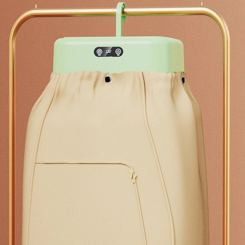 Mini Multifunctional Dryer Electric Clothes Dryer Portable Compact Foldable Laundry Dryer Machine with Dryer Bag and Time Settin