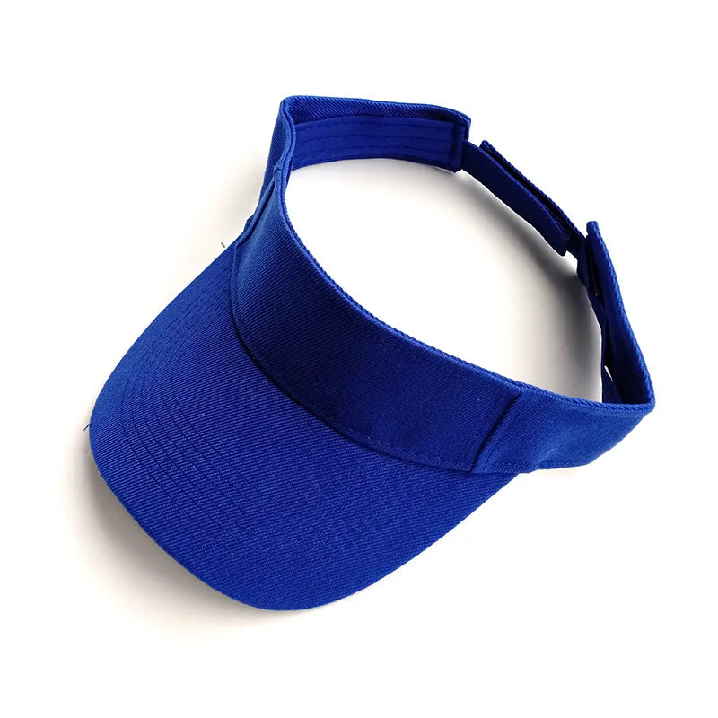 Sport Visor Hats Adjustable Empty Top Baseball Cap Sun Protection Ball Caps Golf Visor for Women and Men