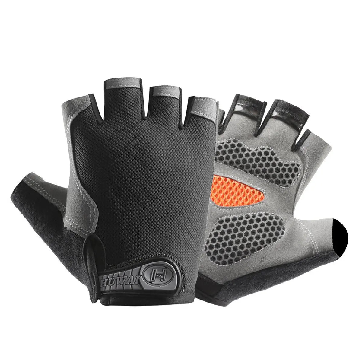 Weightlifting Gym Gloves Fitness Training Fingerless Women Men Bodybuilding Exercise Sports Gloves Cycling Anti-Slip Breathable