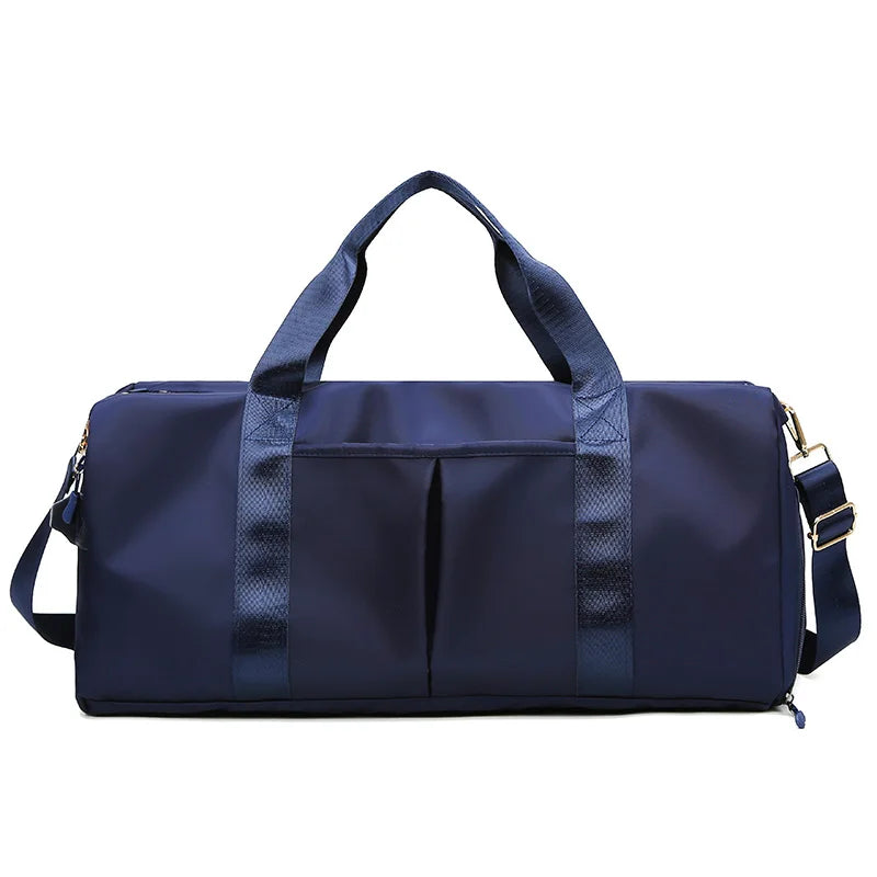 Gym Bag Men Women Training Fitness Swim Travel Luggage Handbag Yoga Shoulder Pack Shoes Storage Waterproof Dry Wet Separation