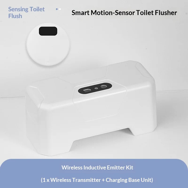 Automatic Toilet Flush Button  Smart Sensor Toilet Flusher Household Electric Push-button Toilet Infrared Sensor Fully Automatic