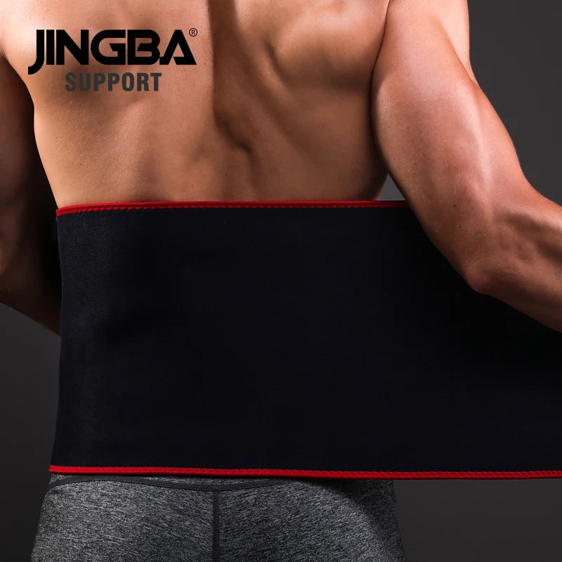 JINGBA SUPPORT Adjustable Modeling Body Corset Shaper Waist Trimmer Slim Fit Abdominal Waist Sweat Belt