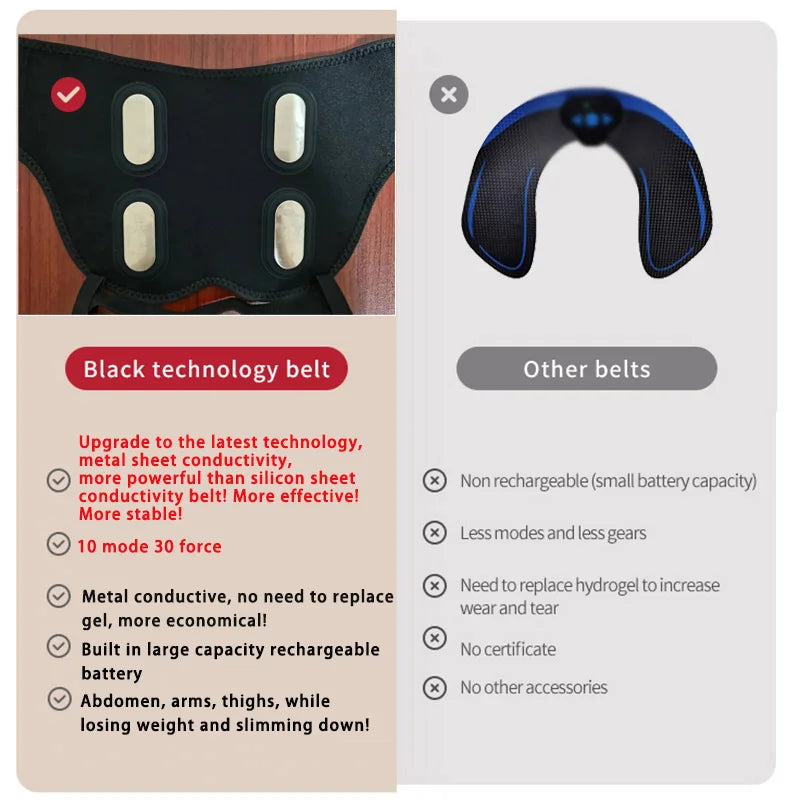 Electric EMS Hips Trainer Butt Muscle Stimulator with Remote Control Buttocks Toner Lifting Body Shaping Slim Fitness Equipment