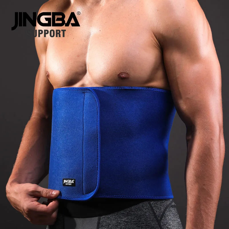 JINGBA SUPPORT Adjustable Modeling Body Corset Shaper Waist Trimmer Slim Fit Abdominal Waist Sweat Belt