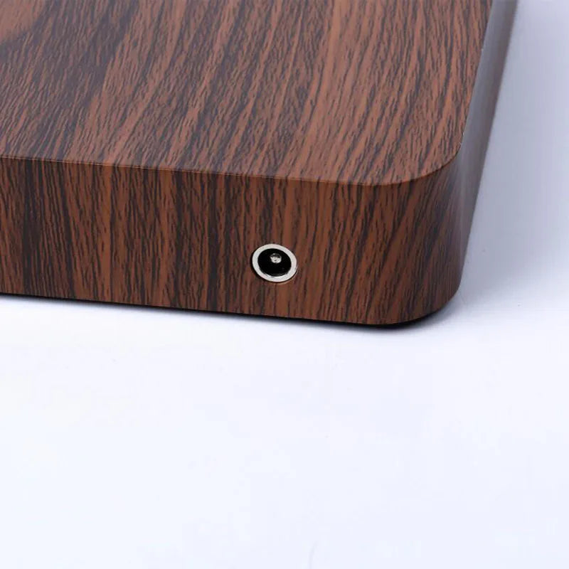 Magnetic Levitation LED Night Light Rotating Suspension Creativity Floating Atmosphere Desk Lamp for Indoor Table Decor