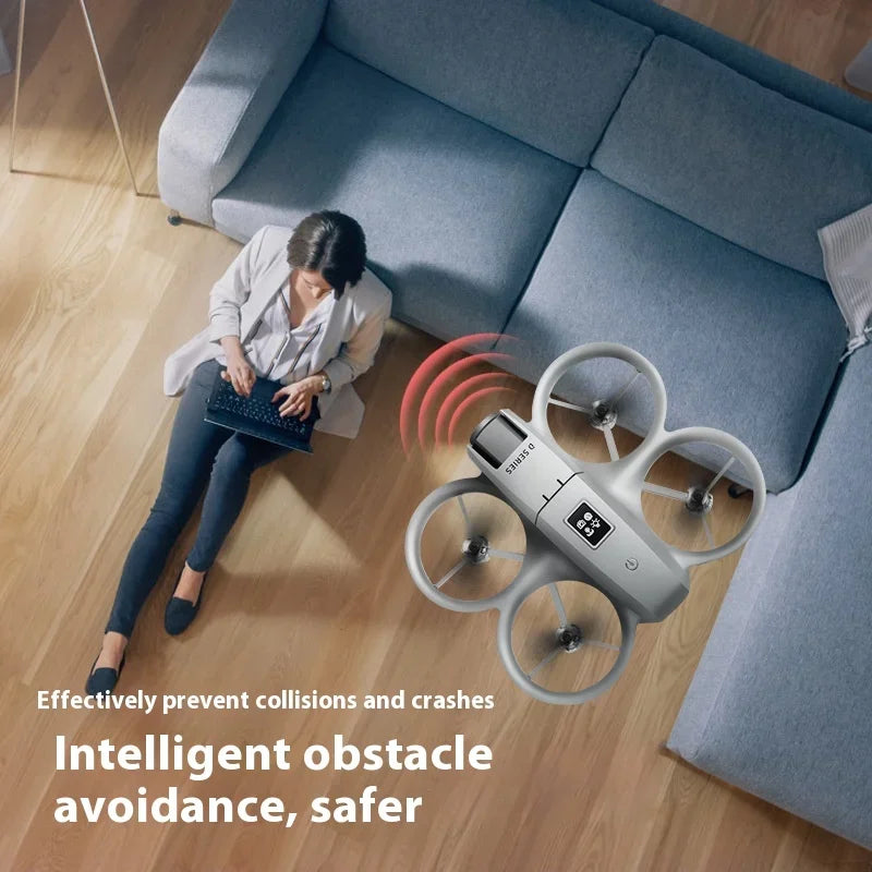 Lenovo Mini D16 Drone with 8K Dual Camera 180° Adjustable Optical Flow Obstacle Avoidance Remote-Controlled Quadcopter