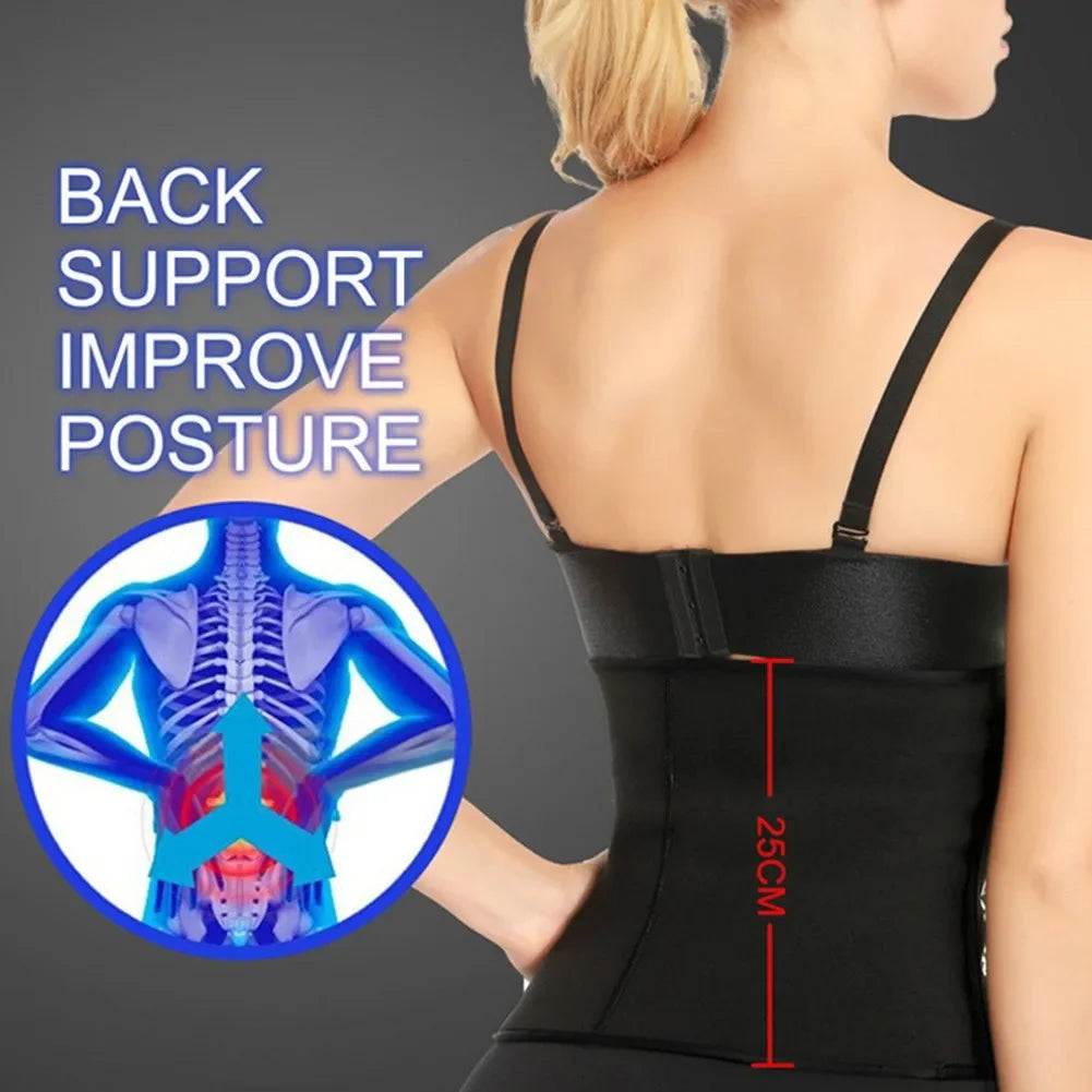 Fitness Abdomen Belt Large Size Rubber Sweat Absorbing Magic Tape Waist Trainer for Men And Women Home Comfort Underwear